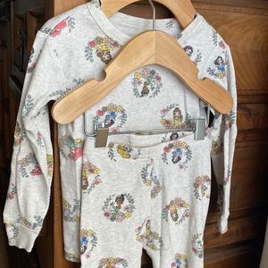 Disney Princess Snug Fitting Pajama Set